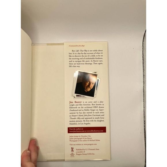 Autographed Jim Beaver’s book Life’s That Way Hardback Book! - Picture 4 of 6
